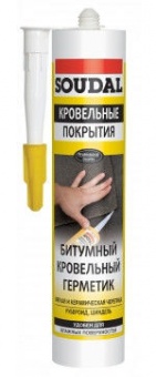 Герметик кровельный битумный"Soudal" SOUDAFALT Roof 300 мл цена, купить | РБС-спектр Витебск