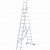 Лестница, 3 х 11 ступеней, алюминиевая, трехсекционная Сибртех цена, купить | РБС-спектр Витебск