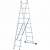 Лестница, 2 х 9 ступеней, алюминиевая, двухсекционная Сибртех цена, купить | РБС-спектр Витебск