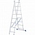 Лестница, 2 х 8 ступеней, алюминиевая, двухсекционная Сибртех цена, купить | РБС-спектр Витебск
