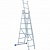 Лестница, 3 х 7 ступеней, алюминиевая, трехсекционная Сибртех цена, купить | РБС-спектр Витебск