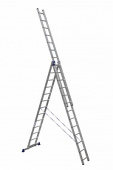 Алюминиевая трехсекционная универсальная лестница ALUMET НS3 6313 цена, купить | РБС-спектр Витебск