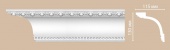 Потолочный плинтус с орнаментом DECOMASTER DT-88107 (размер 130*115*2400) ПОД ЗАКАЗ цена, купить | РБС-спектр Витебск