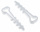 Дюбель-хомут (6х14 мм) для плоского кабеля белый EKF цена, купить | РБС-спектр Витебск