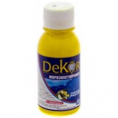 Паста колерная "DEKOR" лимонно-желтый № 1 0,1 кг цена, купить | РБС-спектр Витебск