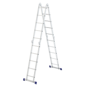 Лестница шарнирная алюминиевая, 4х5 цена, купить | РБС-спектр Витебск
