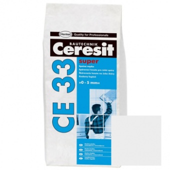 Ceresit/СЕ 33/№01 Композиция для заполнения швов НВ (фуга белая), 2 кг цена, купить | РБС-спектр Витебск