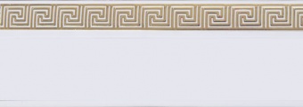 Бленда (лента декоративная) Греция Белая с золотом цена, купить | РБС-спектр Витебск