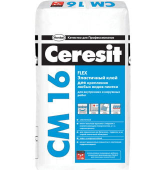 Ceresit СМ 16 Растворная смесь сухая, облицовочная (эластичная для деформир. оснований) 25 кг цена, купить | РБС-спектр Витебск
