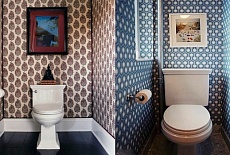 Чем отделать стены в туалете: недорогие и качественные материалы