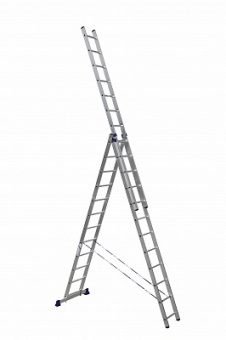 Алюминиевая трехсекционная универсальная лестница ALUMET НS3 6312 цена, купить | РБС-спектр Витебск