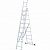 Лестница, 3 х 9 ступеней, алюминиевая, трехсекционная Сибртех цена, купить | РБС-спектр Витебск
