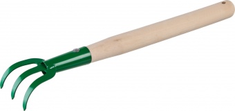Рыхлитель 3-х зубый, РОСТОК 39616, с деревянной ручкой цена, купить | РБС-спектр Витебск