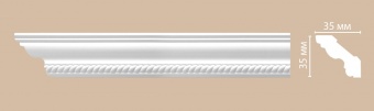 Потолочный плинтус с орнаментом DECOMASTER 95637 (размер 35*35*2400) ПОД ЗАКАЗ цена, купить | РБС-спектр Витебск
