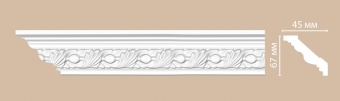 Потолочный плинтус с орнаментом DECOMASTER 95861 (размер 60*45*2400) ПОД ЗАКАЗ цена, купить | РБС-спектр Витебск